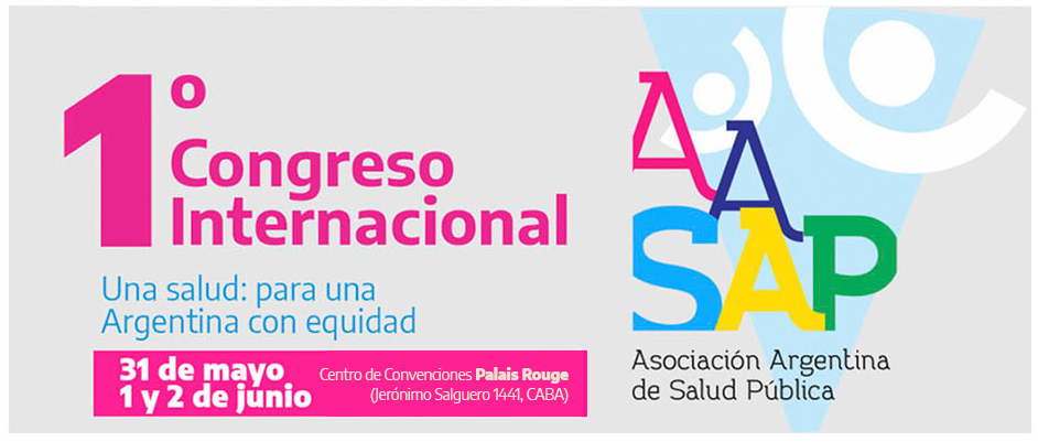 Presentación de resúmenes de trabajo para el I Congreso Internacional “Una salud: para una Argentina con equidad”
