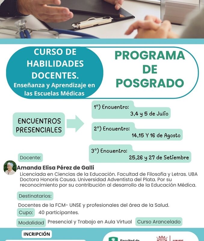 Curso de Habilidades Docentes: Enseñanza y Aprendizaje…