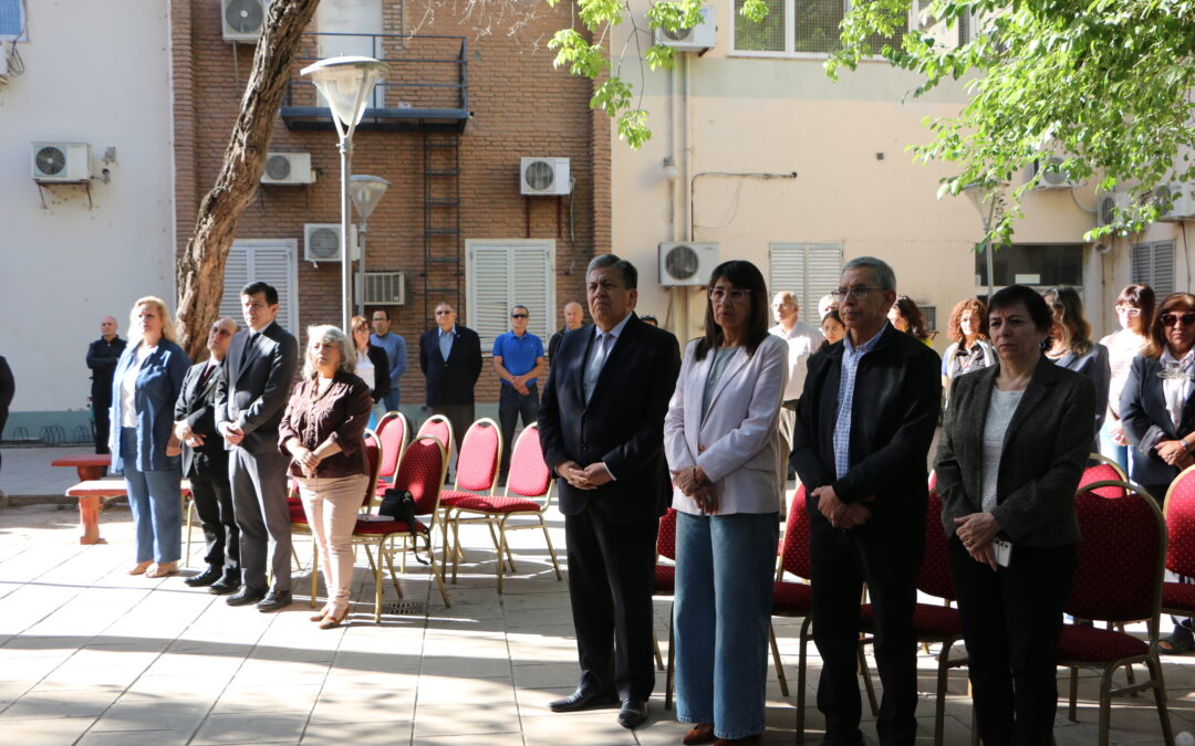 Acto de Duelo en memoria de la Lic. Nora Cheein de Auat