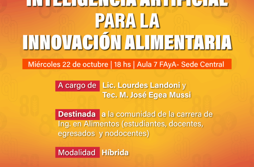 IA para la Innovación Alimentaria