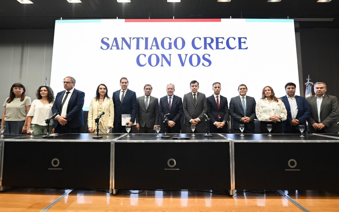 Presentan el Programa de Capacitación y Formación de Jóvenes “Santiago Crece con vos