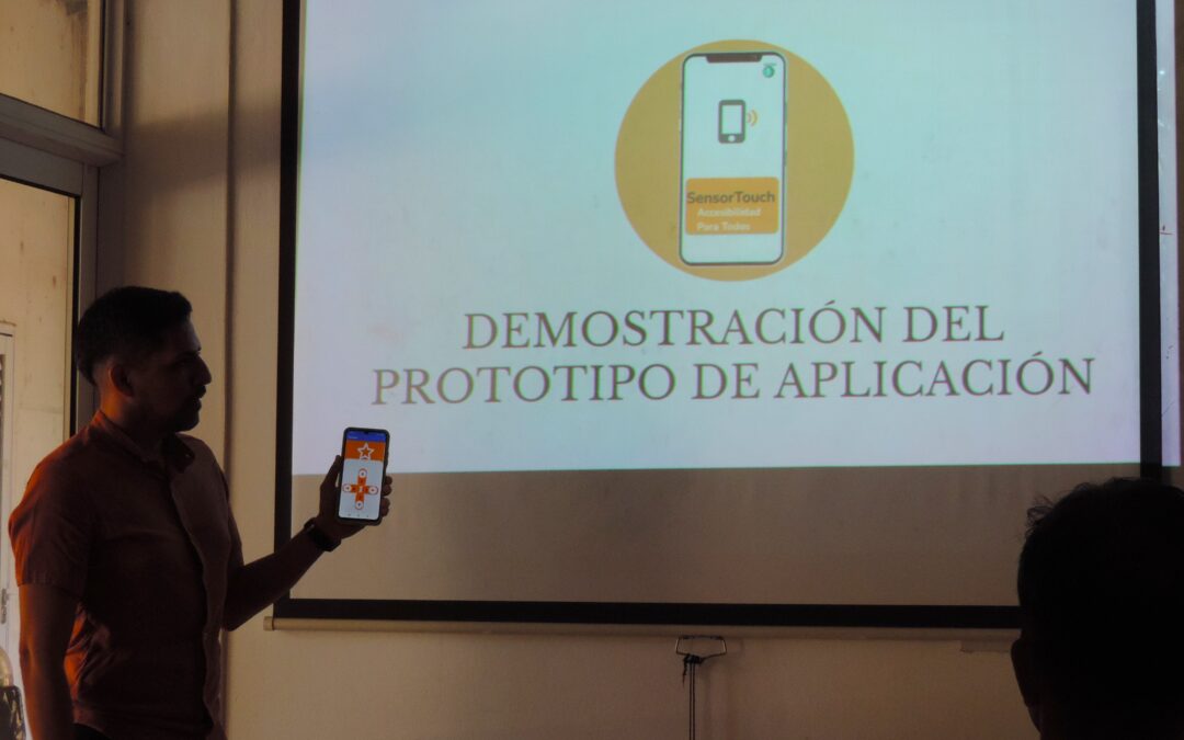 Presentaron una App para personas invidentes