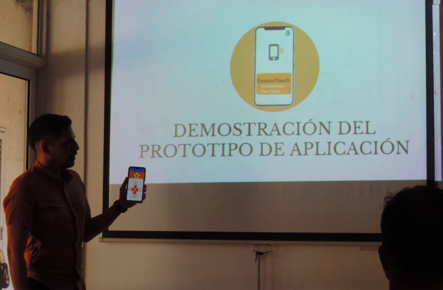 Presentaron una App para personas…