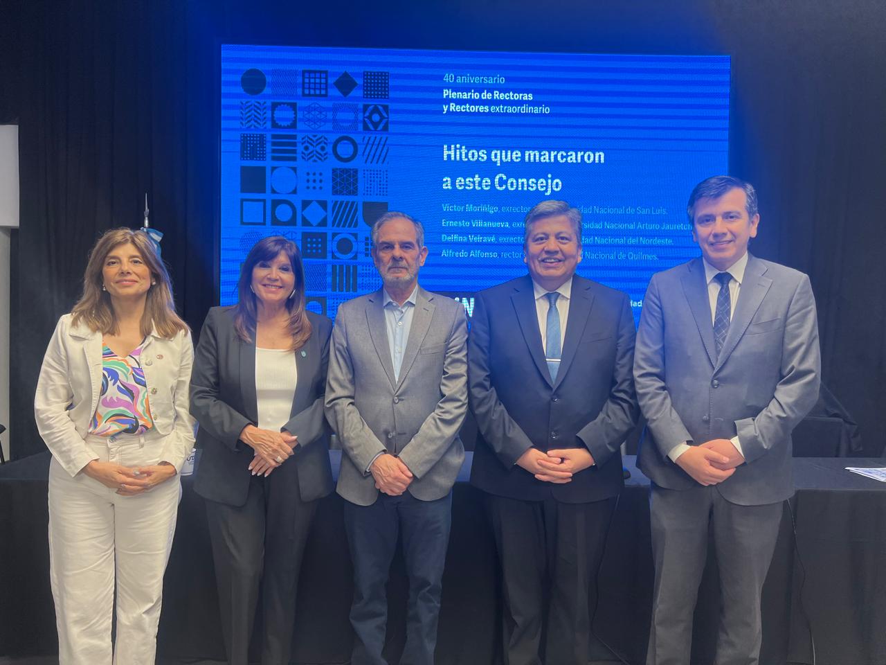 Autoridades de la UNSE mantuvieron reuniones con organismos nacionales y participaron del Plenario Extraordinario del CIN