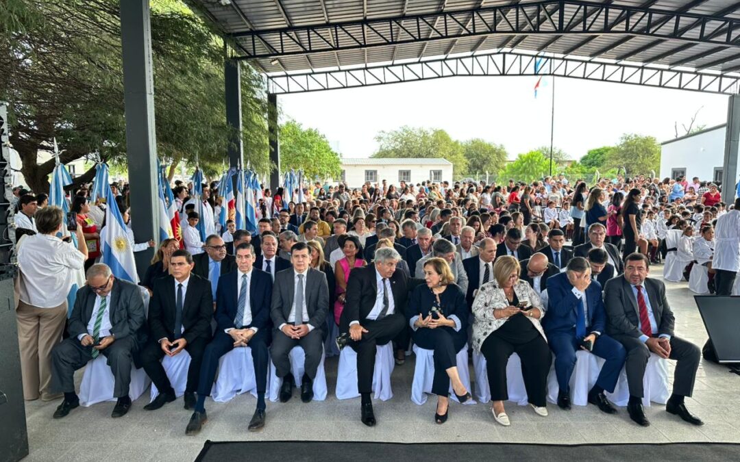 El Rector de la UNSE participó en la apertura del Ciclo Lectivo 2026 en Las Delicias