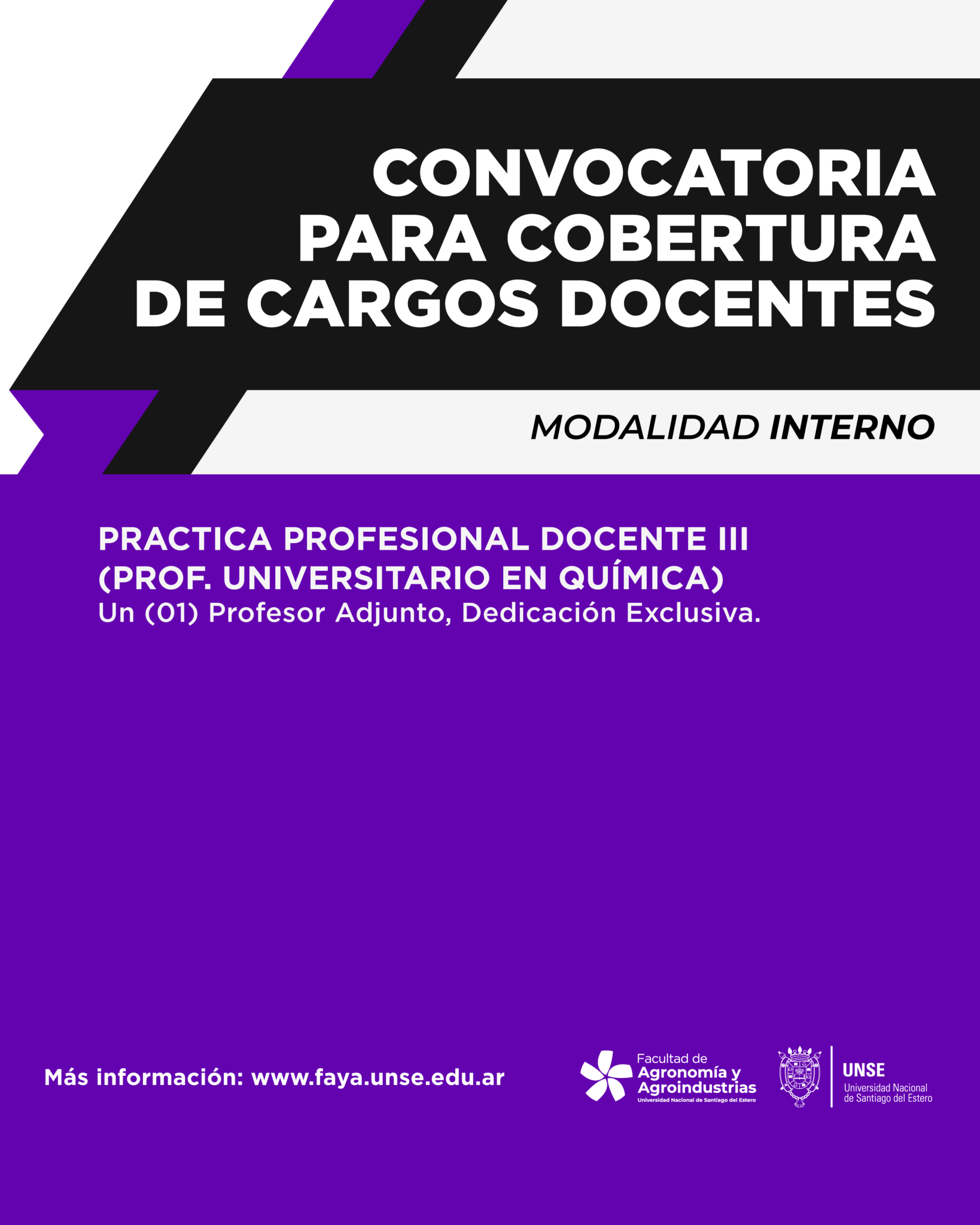 CONCURSO INTERNO – PRACTICA PROFESIONAL DOCENTE III