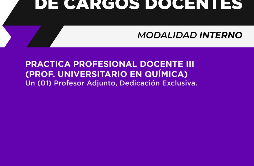 CONCURSO INTERNO – PRACTICA PROFESIONAL&hellip;