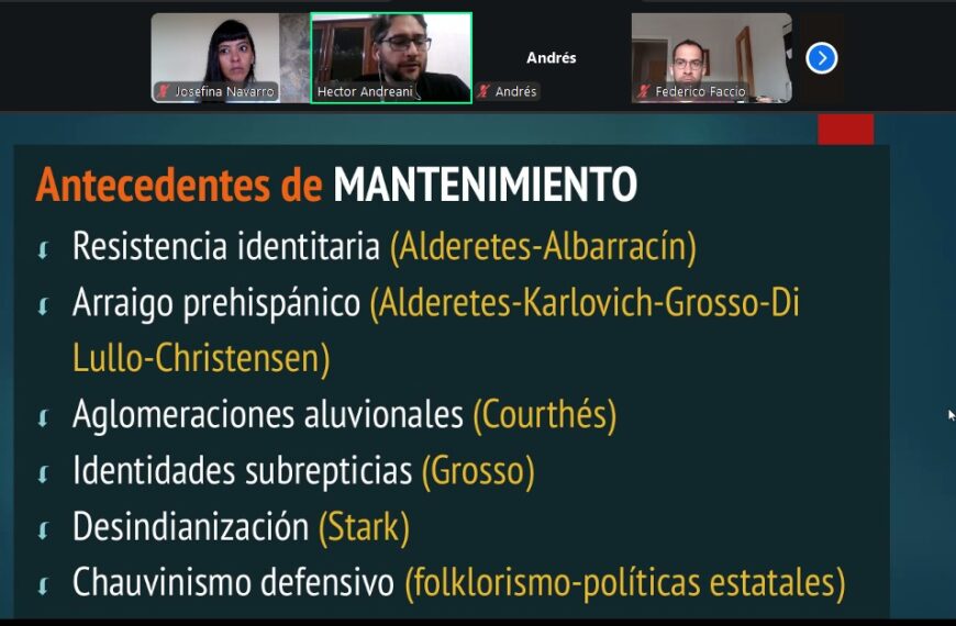 Docentes de Humanidades expusieron sobre&hellip;