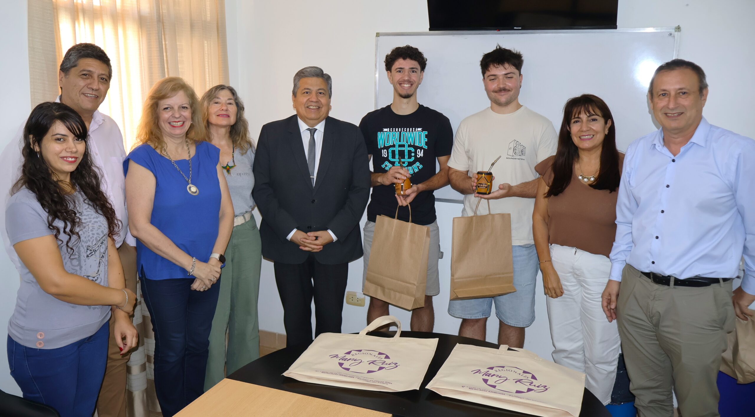 Recibimos nuevos becarios desde Francia