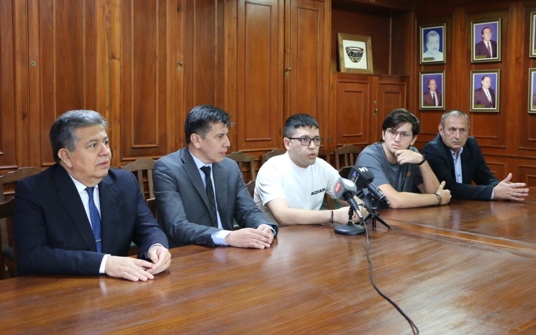 Presentaron el 14° Encuentro Nacional de Estudiantes de Agrimensura en la UNSE