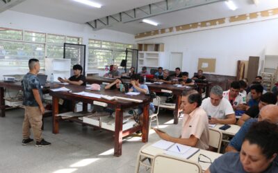 Comienzan las capacitaciones de “Santiago crece con vos” en la Escuela de Artes y Oficios