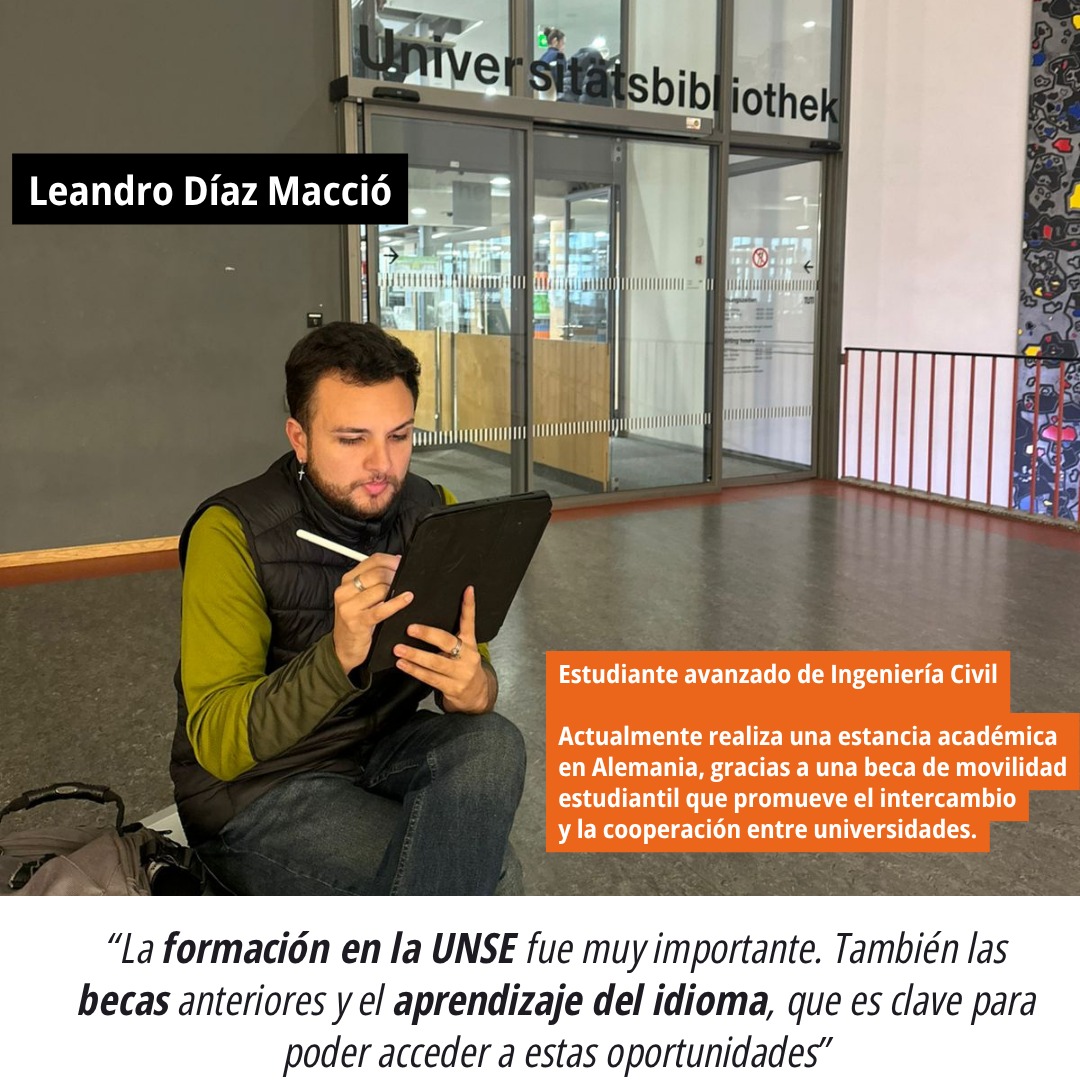 Un egresado de la UNSE vive una experiencia clave en geotecnia y formación internacional