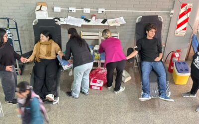 Exitosa jornada solidaria de donación de sangre en la Facultad de Humanidades