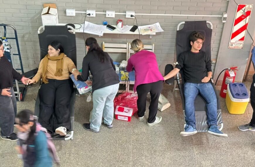 Exitosa jornada solidaria de donación&hellip;