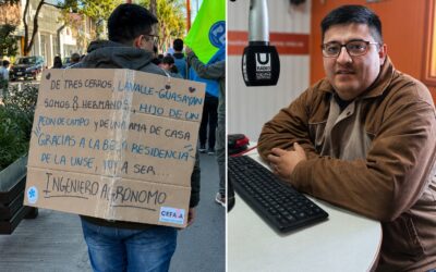 Nahuel, el estudiante que emocionó en la marcha: “La universidad pública me cambió la vida”
