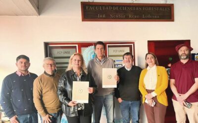 La Facultad de Ciencias Forestales y FUNDAPAZ firmaron convenios