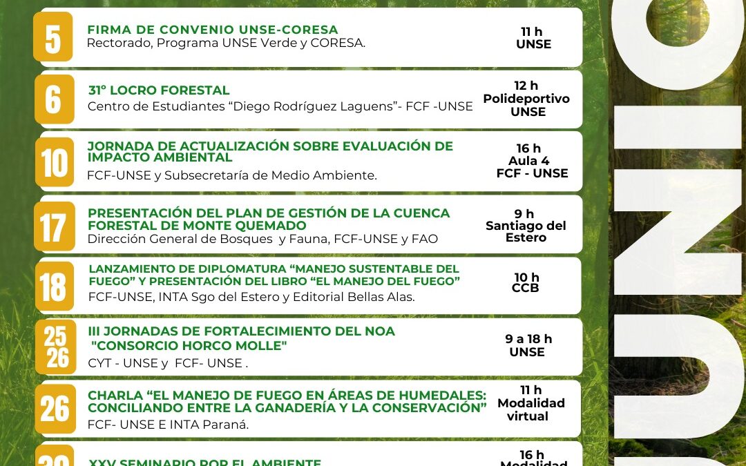 PorElClimaYa: Agenda del Mes del Ambiente 2026