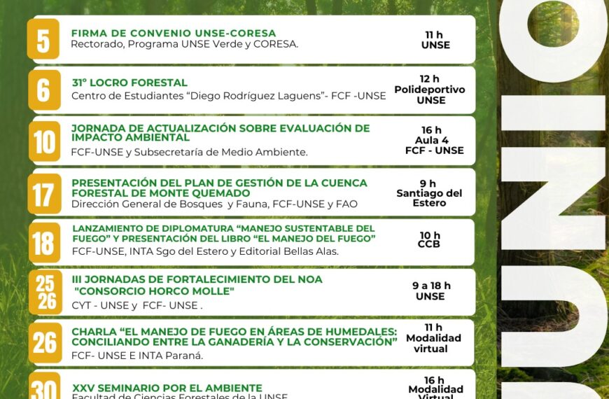 PorElClimaYa: Agenda del Mes del&hellip;