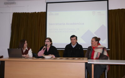 La UNSE realizó una jornada para fortalecer el Sistema Institucional de Educación a Distancia