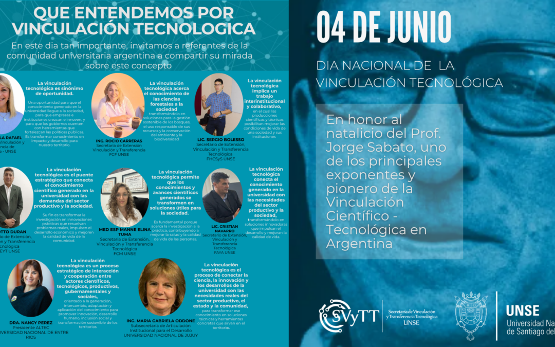 4 de junio: Día Nacional de la Vinculación Tecnológica