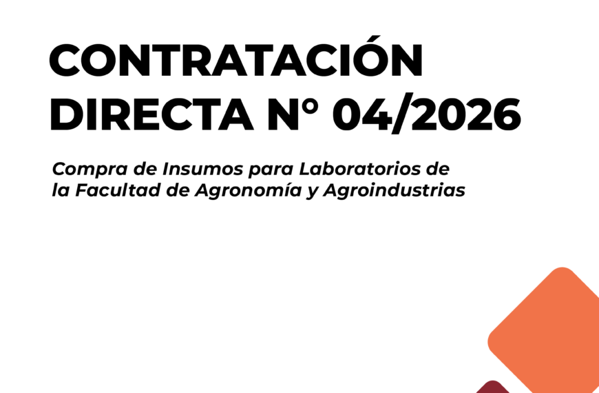 CONTRATACIÓN DIRECTA N° 04/2026 –&hellip;
