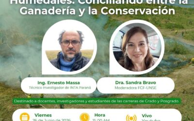 “Manejo del fuego en áreas de humedales: conciliando entre la ganadería y la conservación”