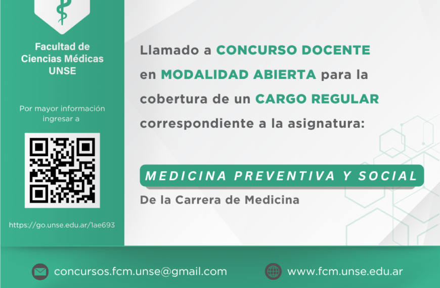 Llamado a inscripción Concurso Docente&hellip;