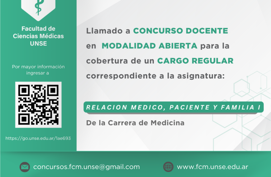 Llamado a inscripción Concurso Docente&hellip;