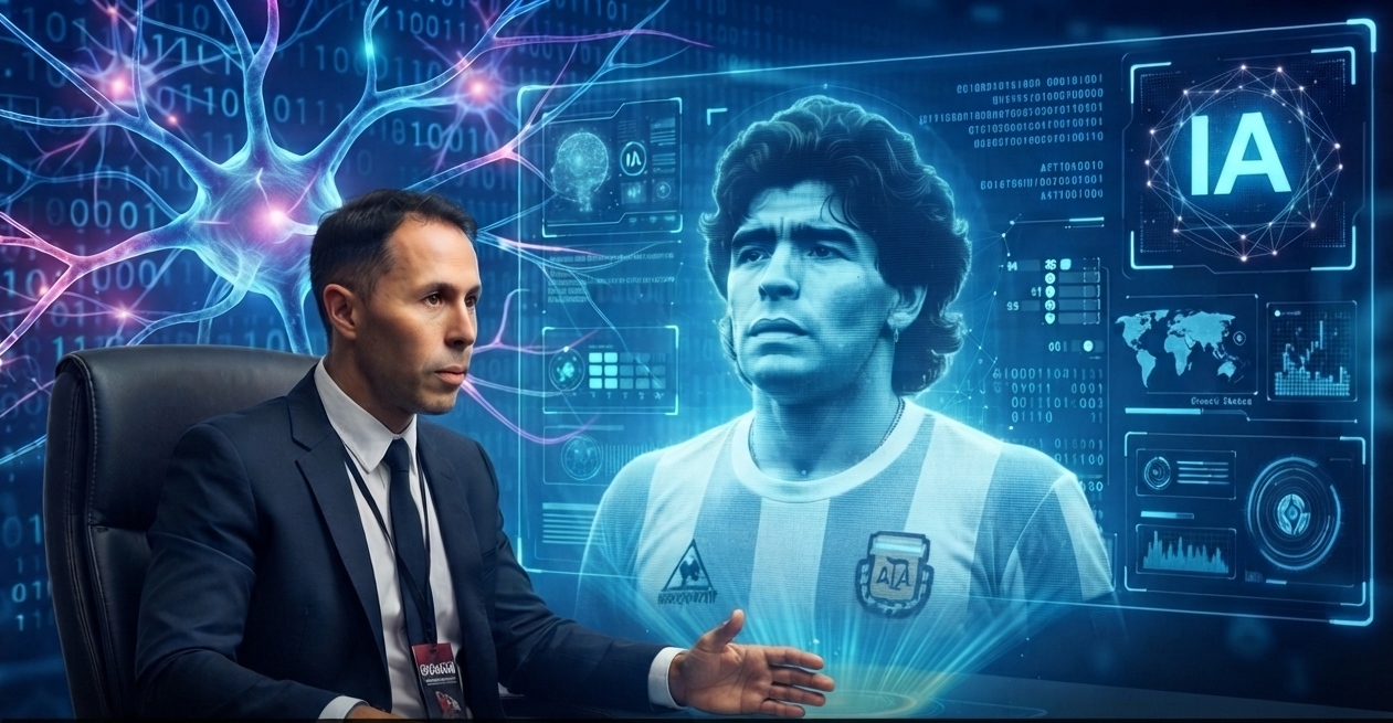 ¿Puede la IA hacer hablar a los muertos? Radio Universidad impulsó el debate a partir del caso Maradona