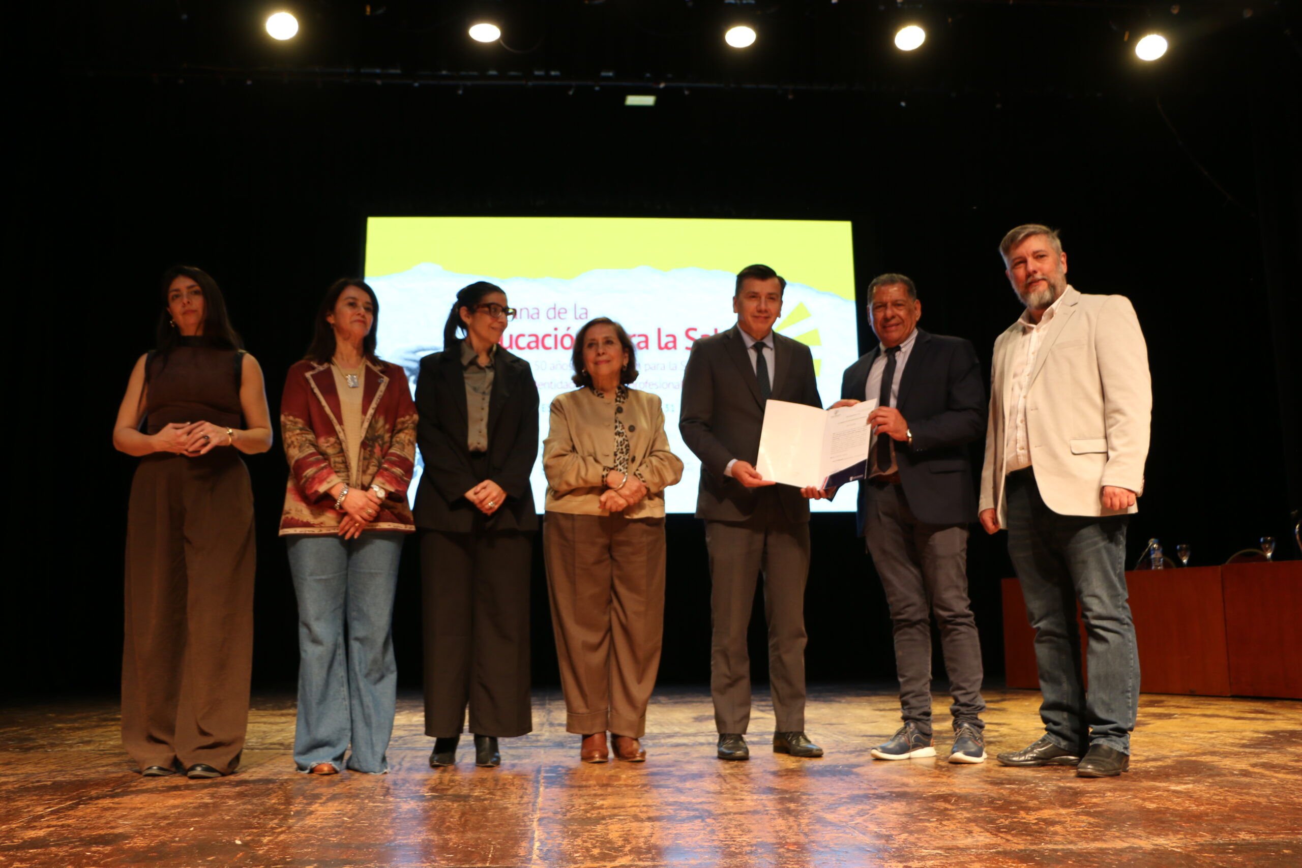 Educación para la Salud: se realizó el acto protocolar de cierre de su semana conmemorativa