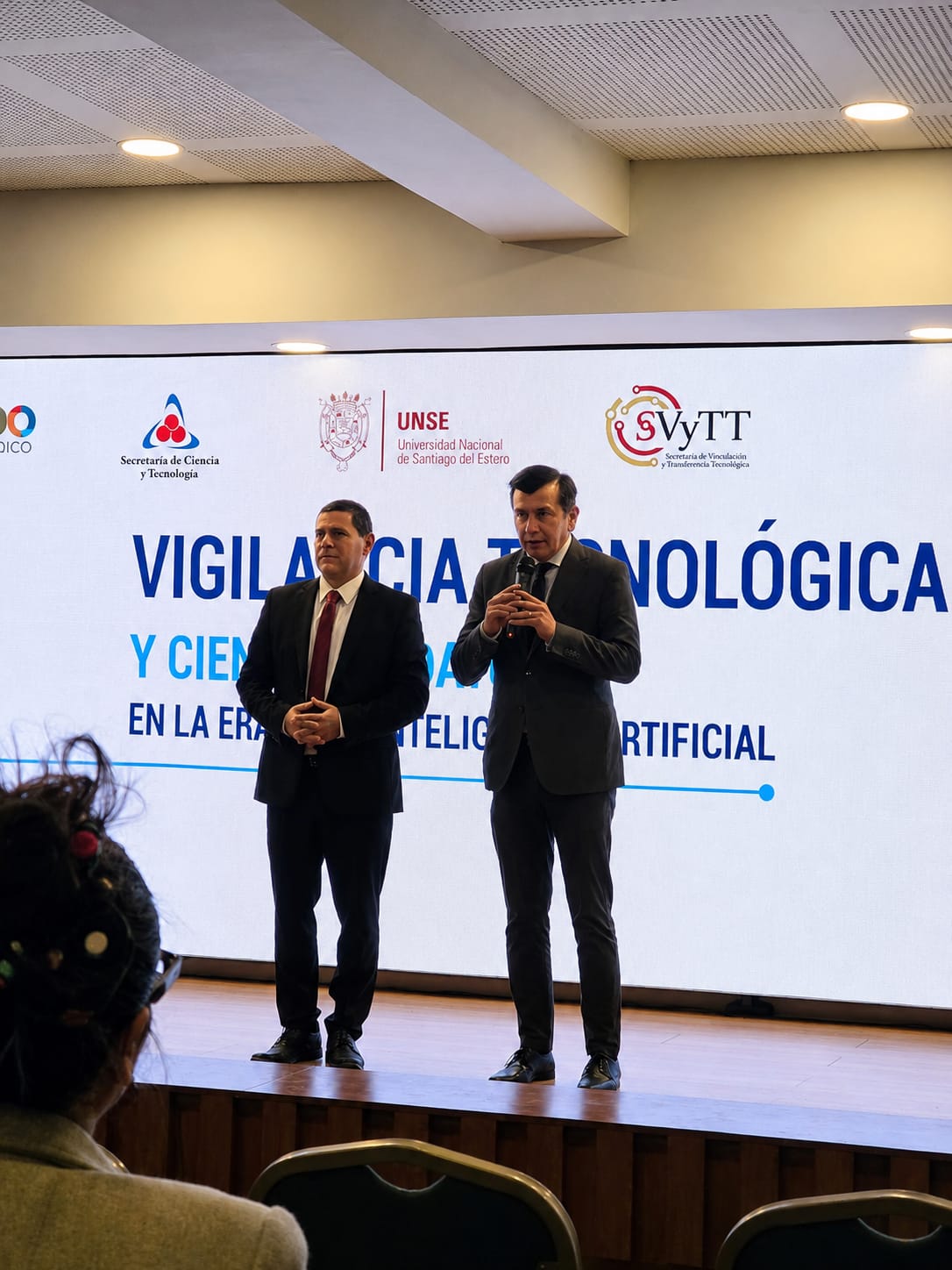 Se desarrolló la jornada sobre vigilancia tecnológica, ciencia de datos e inteligencia artificial