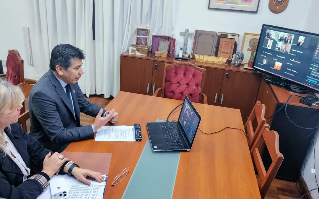 La UNSE realizó una inédita rueda de prensa virtual para difundir su oferta académica en comunidades del interior