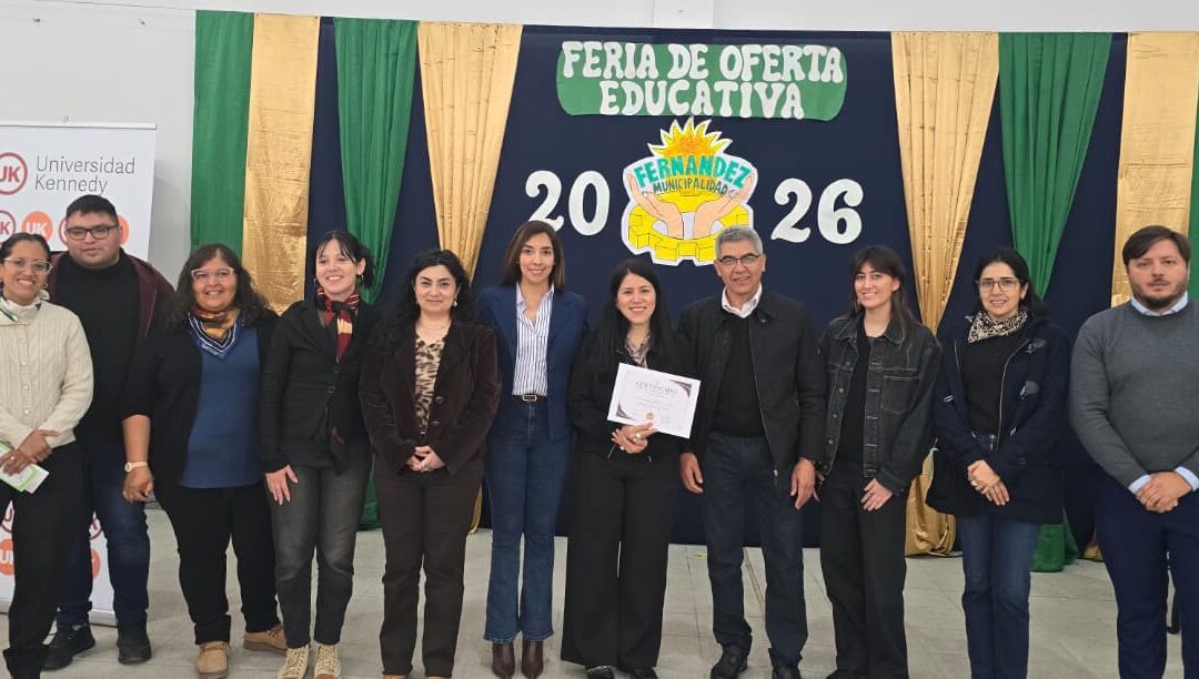 La UNSE compartió su oferta académica en la Feria Educativa de Fernández
