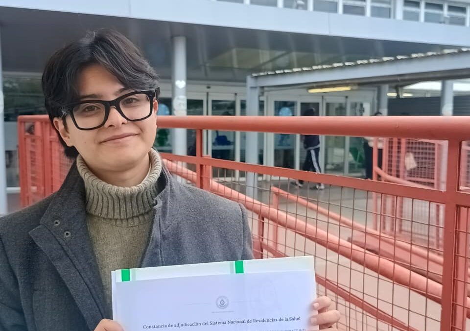 De la UNSE al Garrahan: “Mi deseo es aprender lo mejor para después llevármelo a Santiago”
