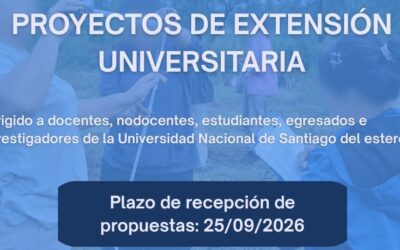 Convocatoria Proyectos de Extensión Universitaria 2026