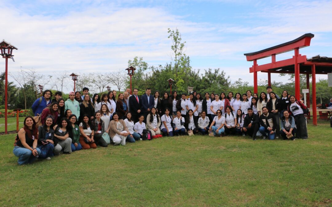 Estudiantes de educación para la salud realizan censo en una actividad conjunta UNSE- Senna Automotores